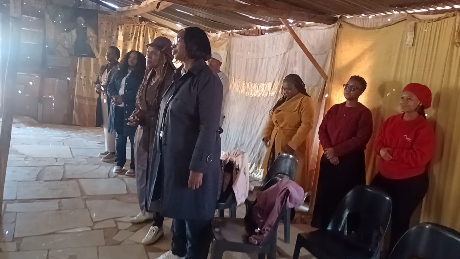 iCare Donation of Sanitary pads at Mountain View ,Skierlik